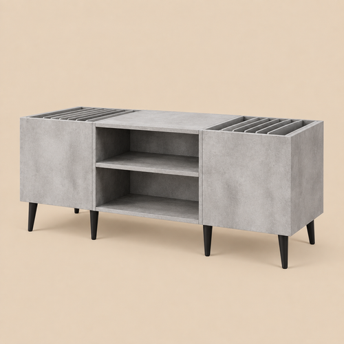 Meuble Vinyle Concrete