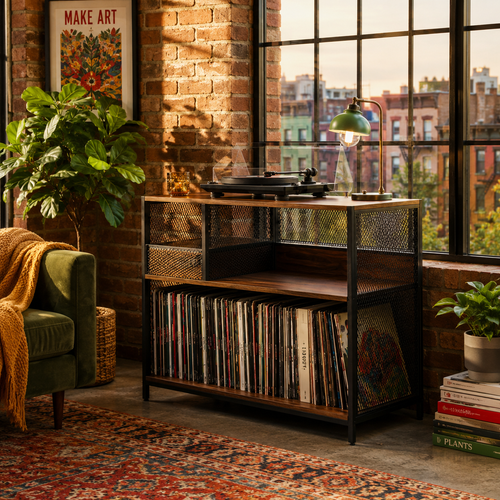 Meuble Vinyle Loft